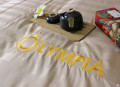 Chăn ga gối khách sạn Olympia cotton lụa 7 món màu be OCL7M03