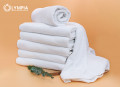 Combo 2 khăn tắm khách sạn Olympia Hotel 70x140cm màu trắng