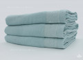 Khăn tắm Olympia Premium Wave 70x140cm màu xanh
